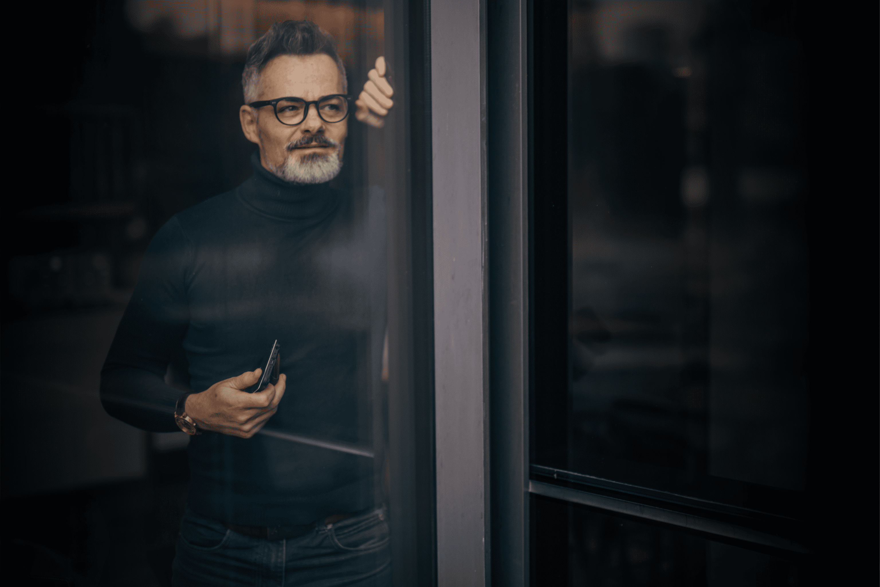 Señor mirada infinito