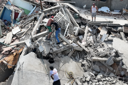 Ayuda terremoto en Venezuela